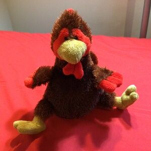 Ganz Webkinz HM346 Rooster Plush Beanbag No Code